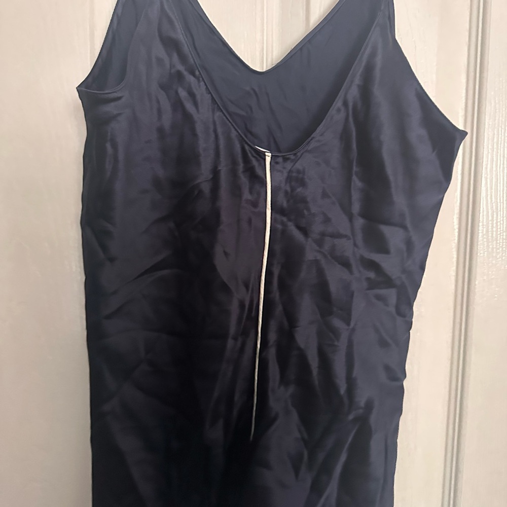 Elegant Black Silk and viscose camisole